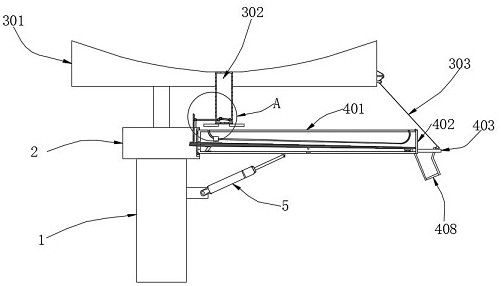 Feeding mechanism for new energy automobile battery crushing device