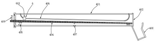 Feeding mechanism for new energy automobile battery crushing device