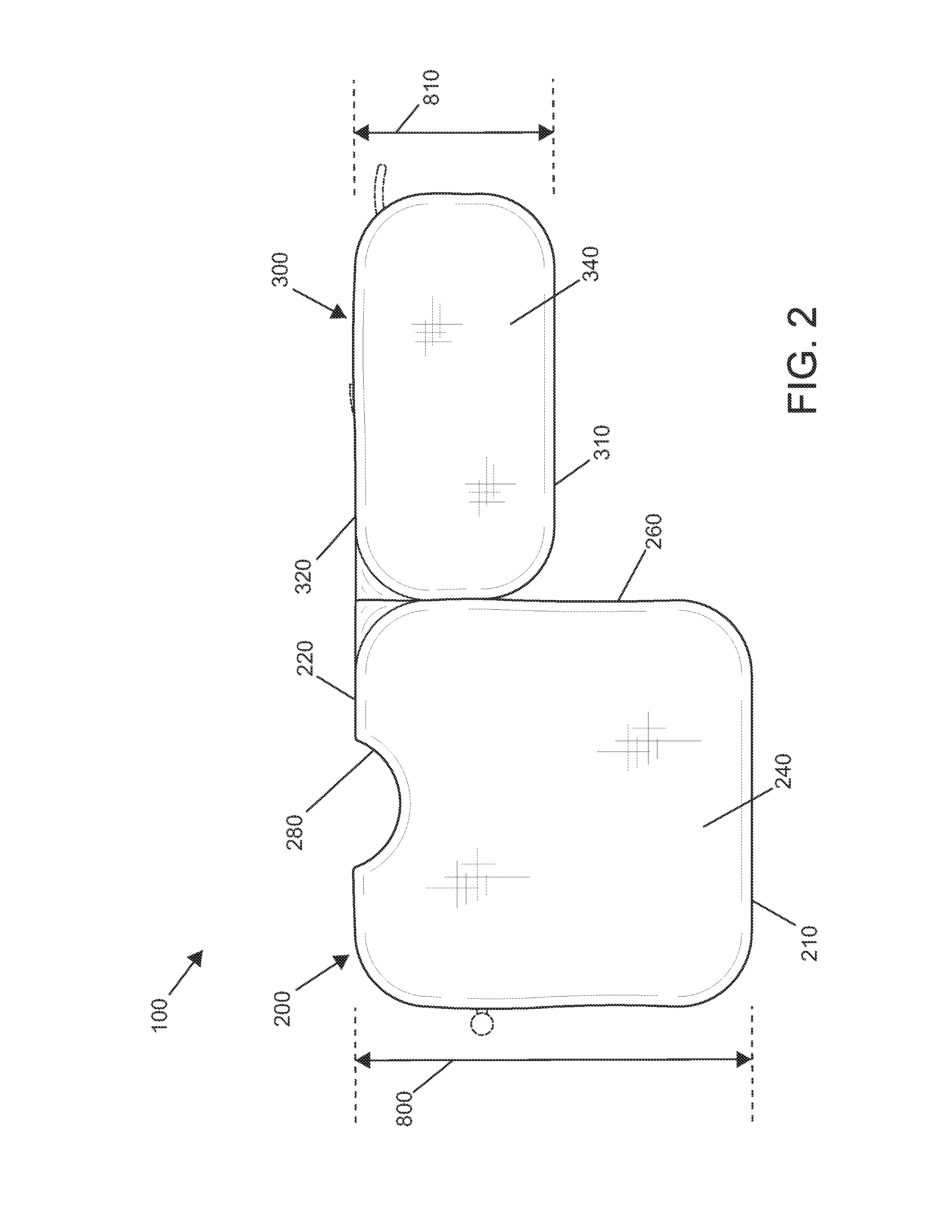 Bi-elevation pillow system