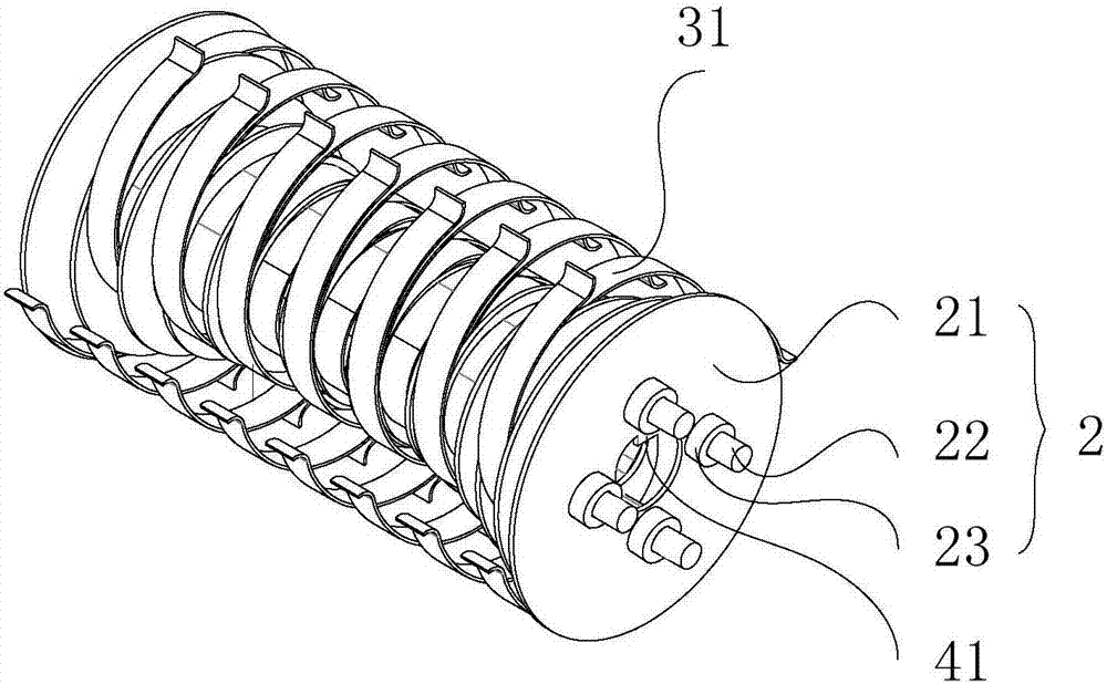 Descaling mechanism and descaling device