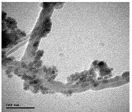 Method for removing mercury ions from water by using silver-modified magnetic carbon nanotube and regeneration method