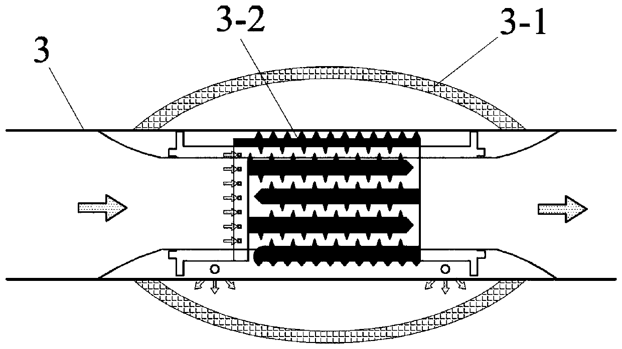 Irrigation device based on root region soil moisture stress response and irrigation method