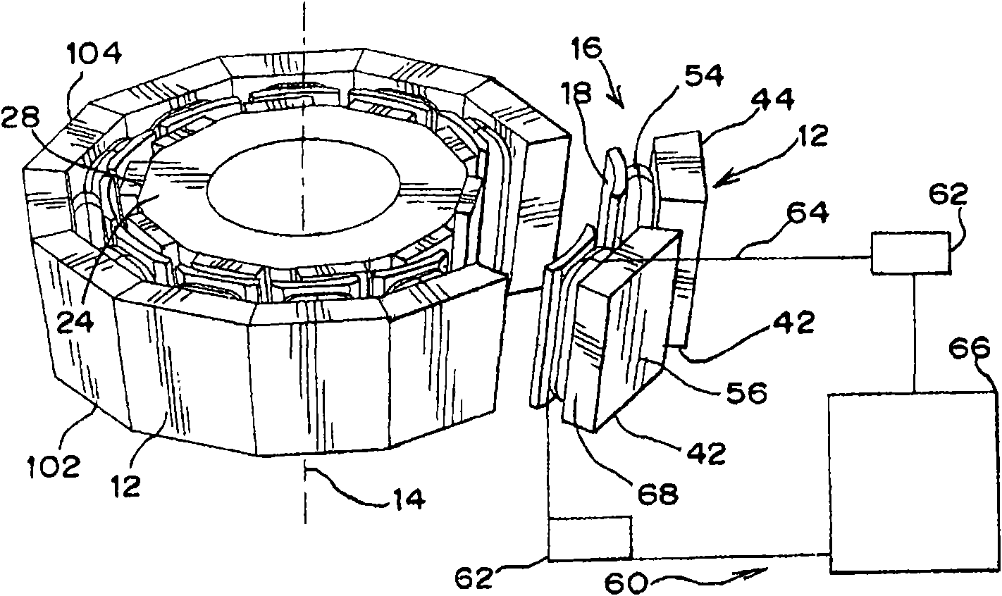 Manufacture of electric motor component