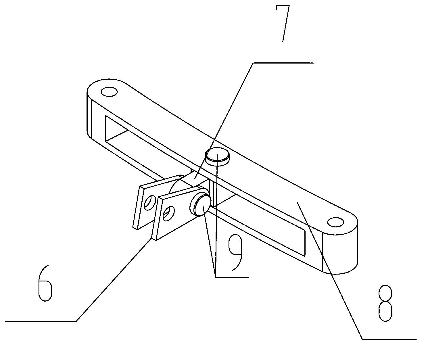 Traction balance mechanism for traveling car on track