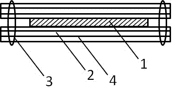 Composite solar battery photovoltaic solder strip