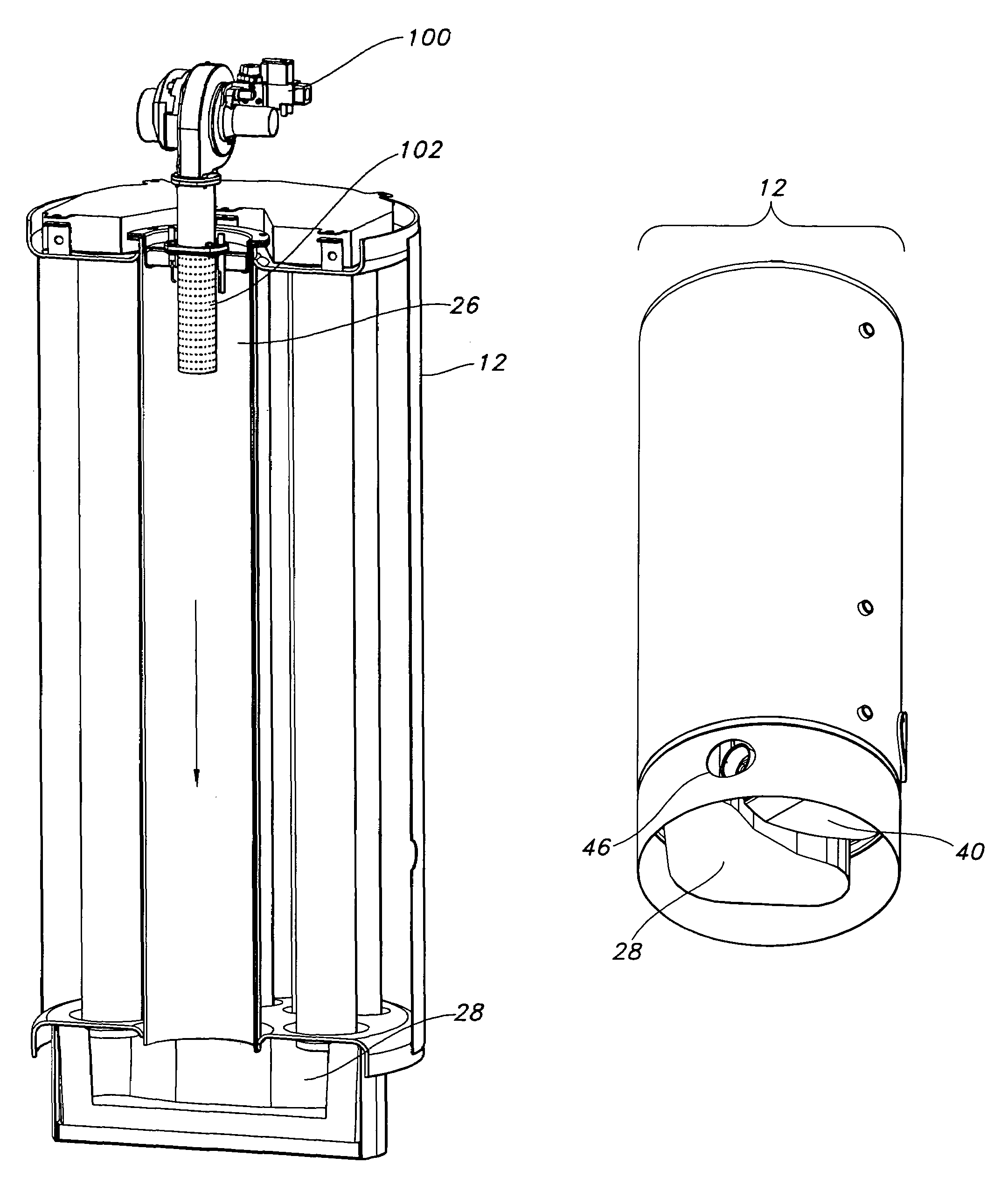 High efficiency water heater