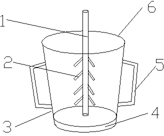 Flowerpot with motor-driven soil loosening device