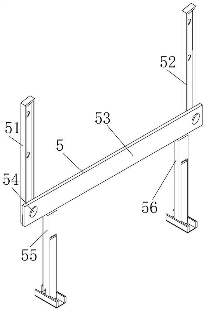 Advanced mathematics teaching mold device convenient to carry