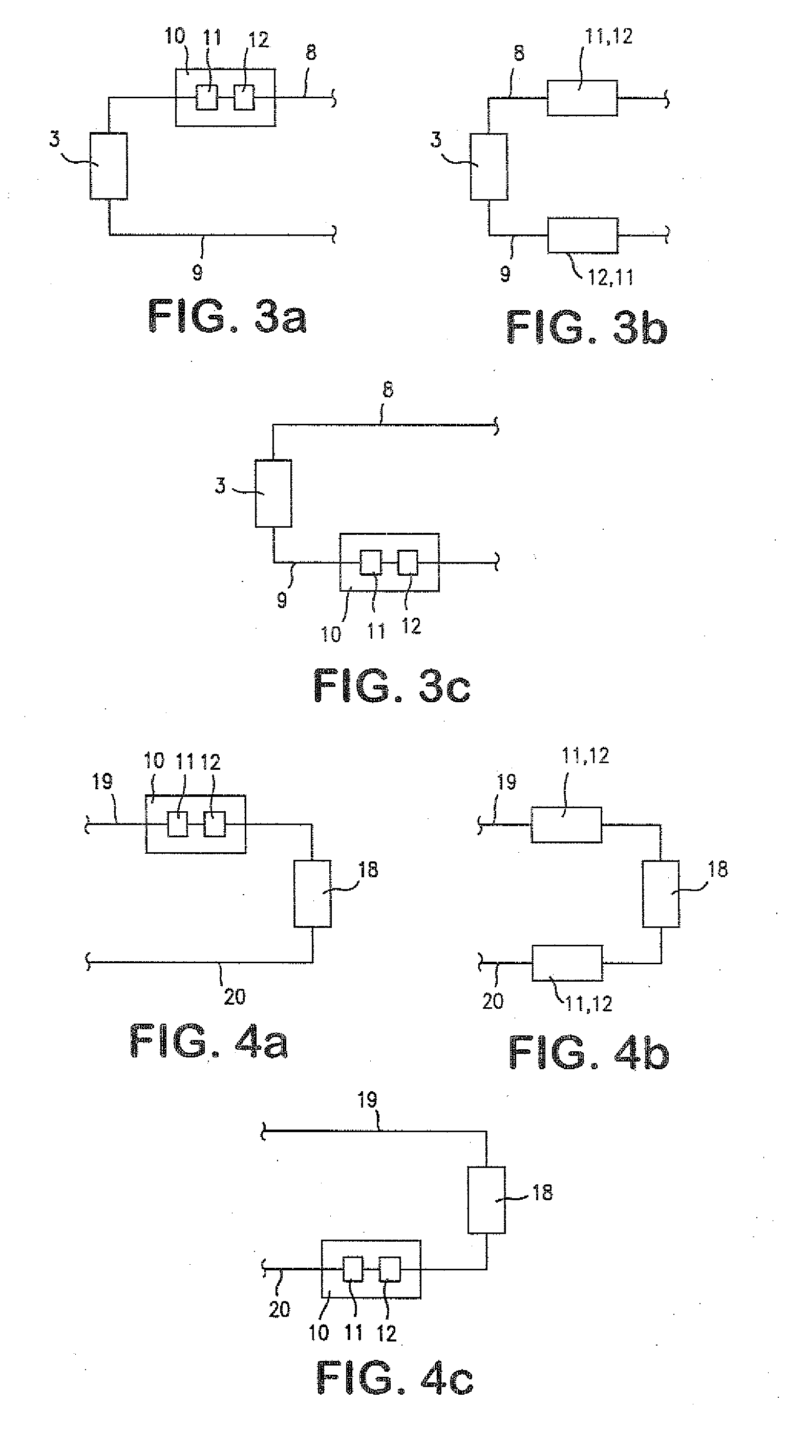 Assembly with a housing