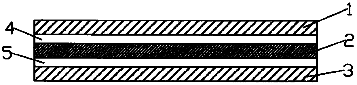 Method for producing laminated shell fabric of full window blind