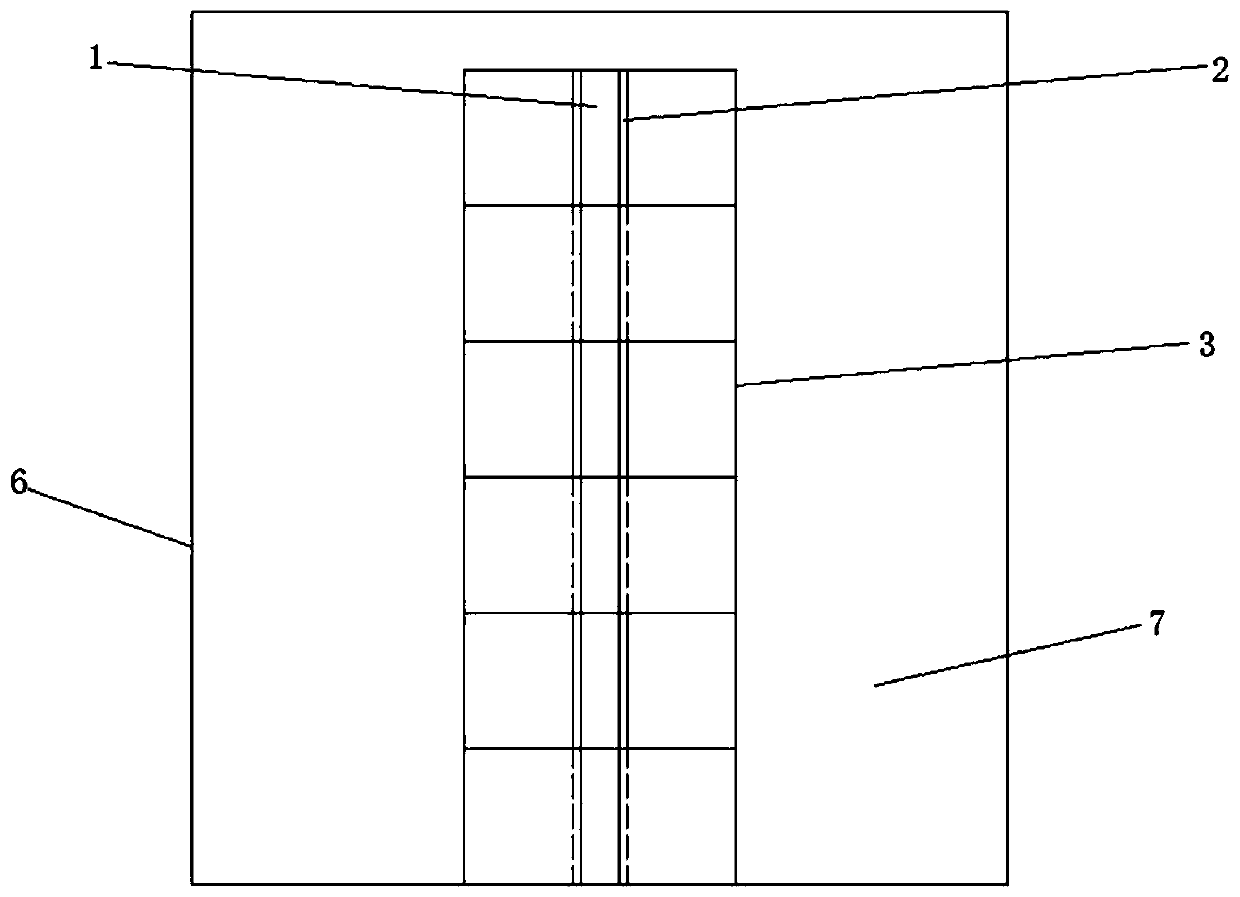 Self-sinking circular foundation pit excavation simulation device