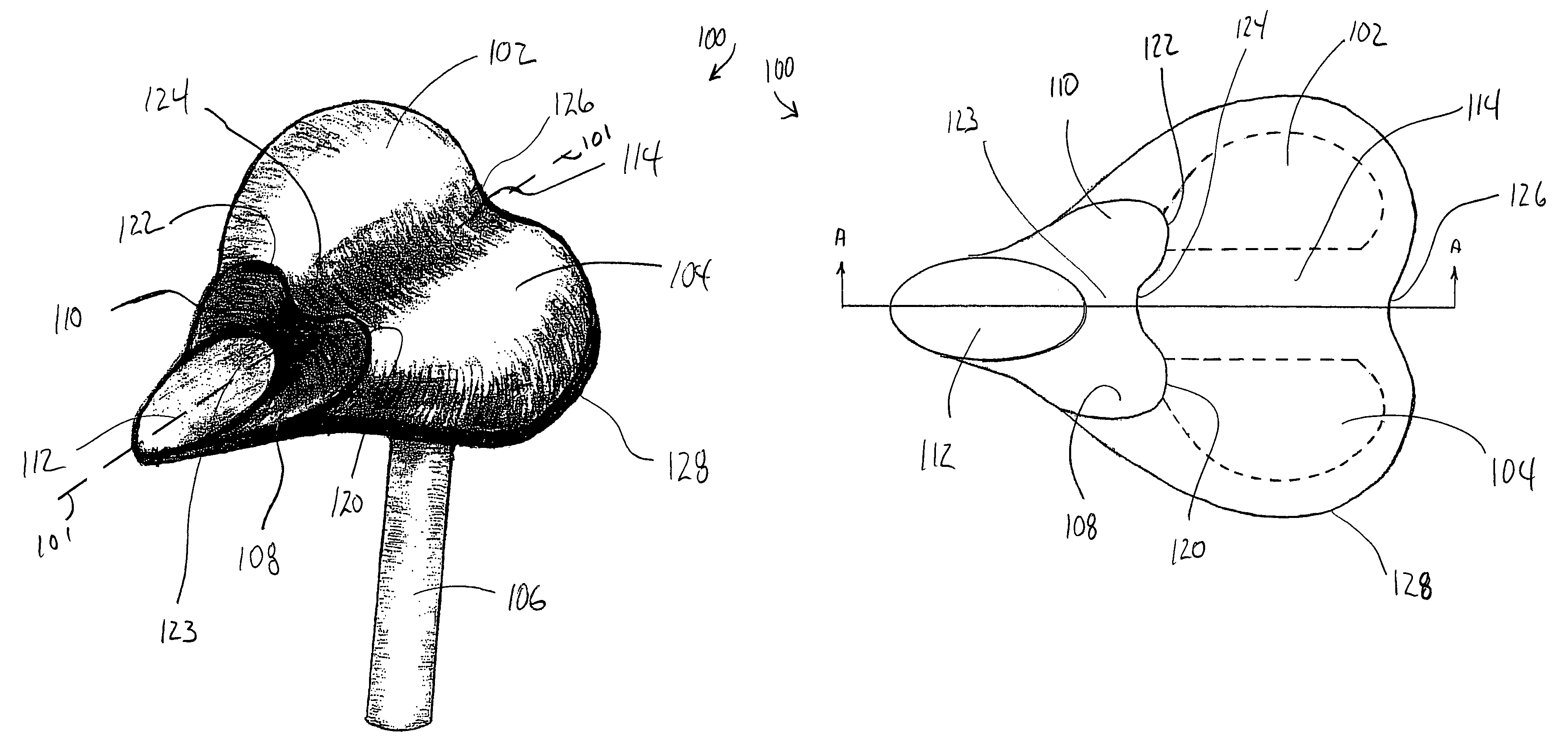 Anatomically supportive bicycle seat