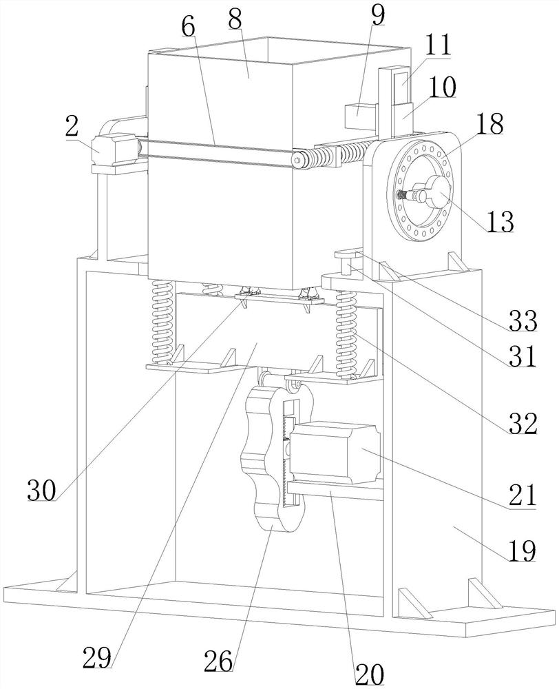 An easy-to-adjust new energy vehicle battery testing device and testing method