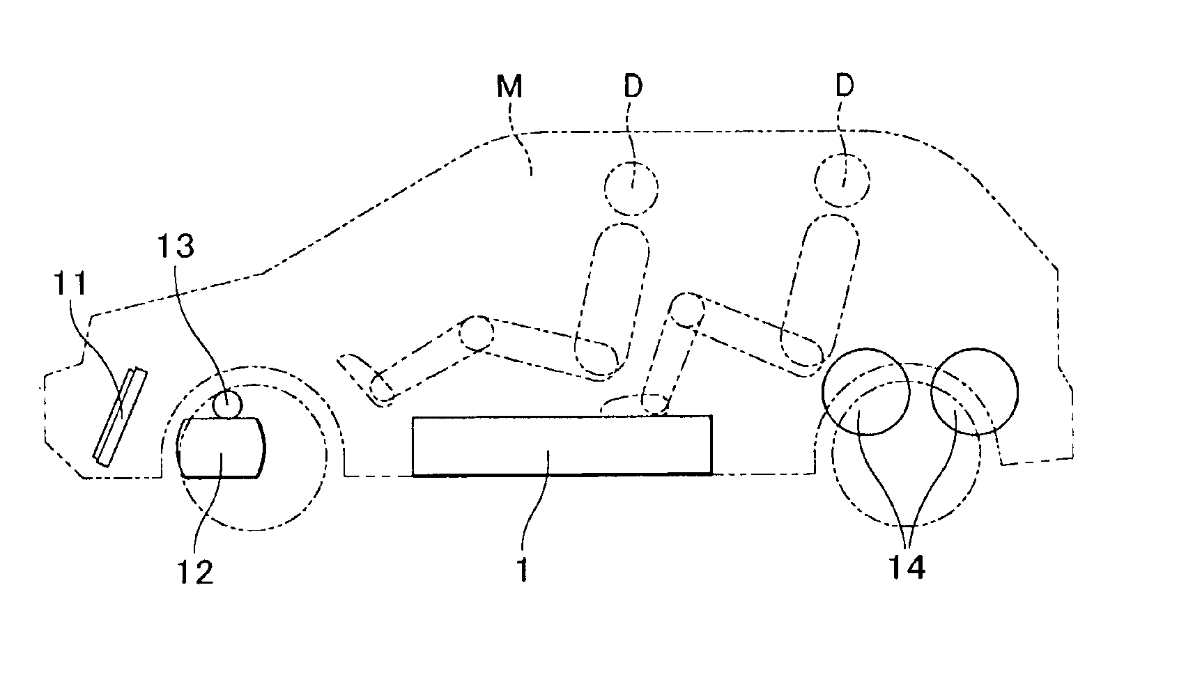 Fuel cell electric vehicle and a fuel cell system box