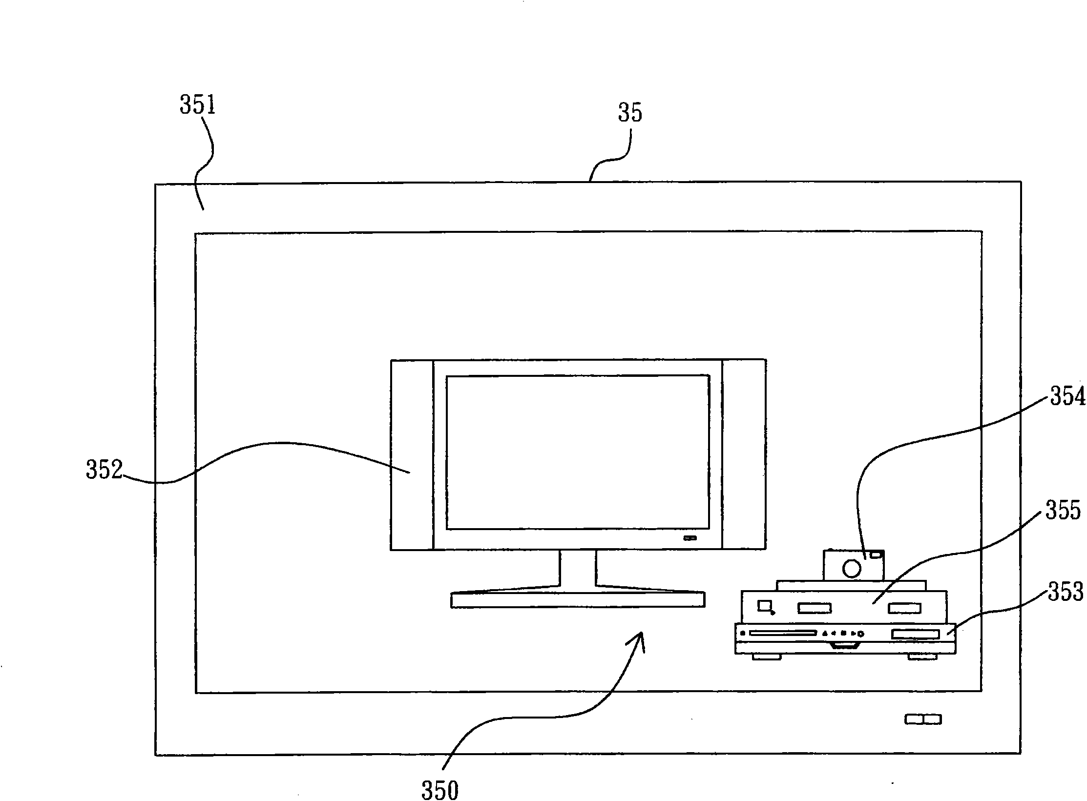 Control system and method for generating control picture by using control system