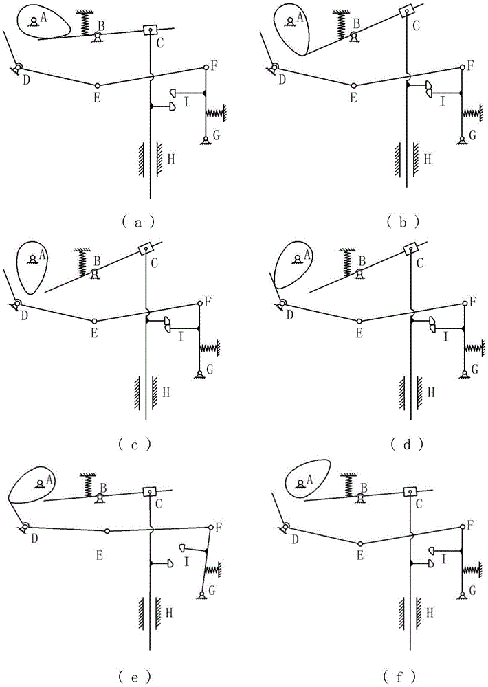 Jumping robot based on tripping energy storage and release mechanism