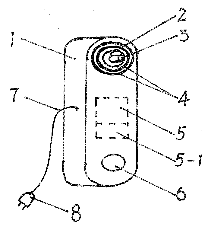 Instrument for training eye muscle