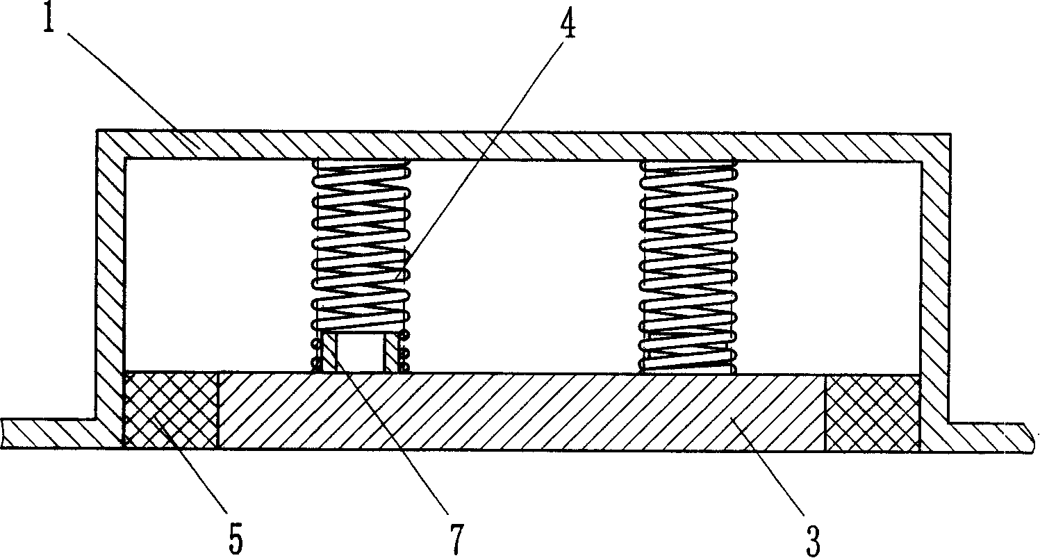 Boat hull surface buffering shock-absorbing device