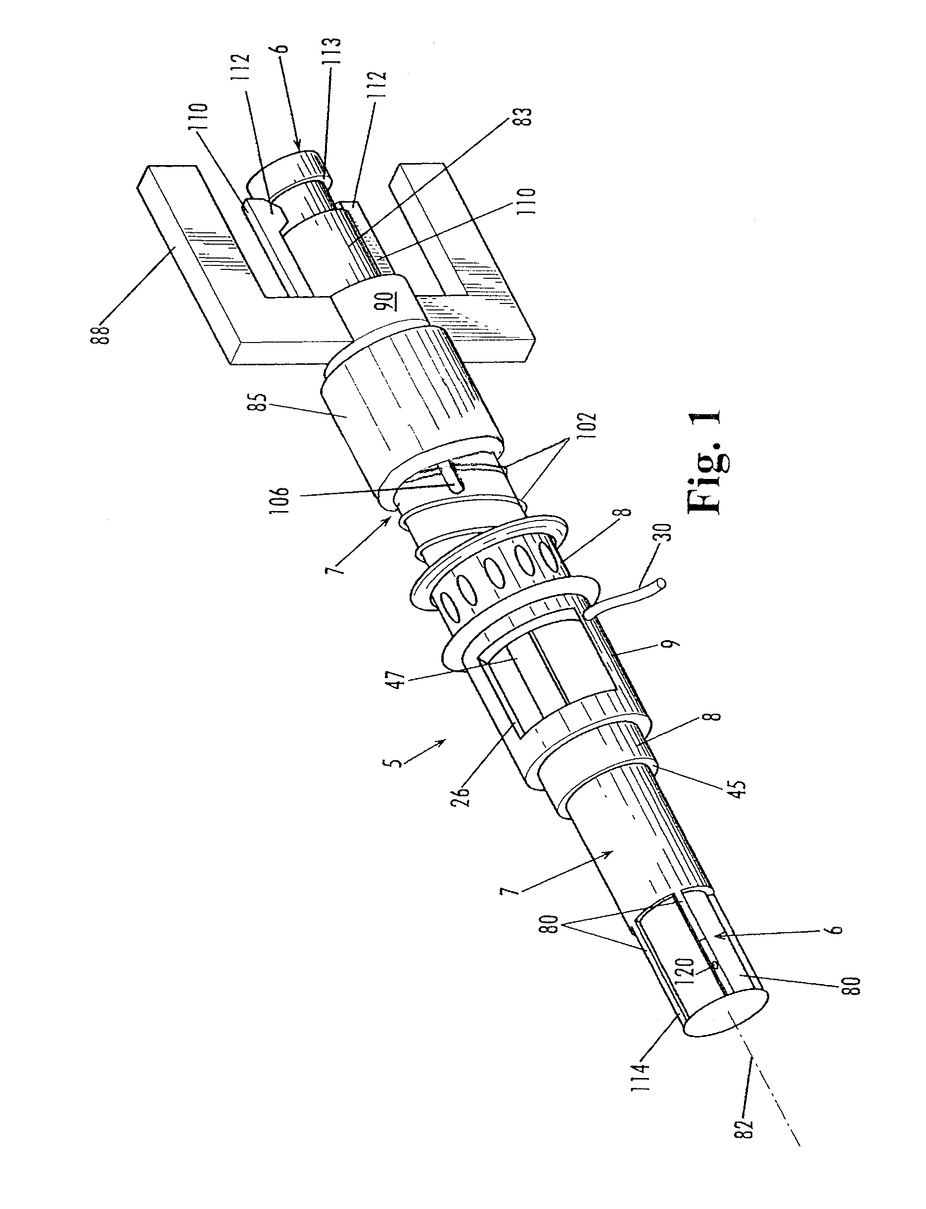 Surgical instrument for detecting, isolating and excising tumors