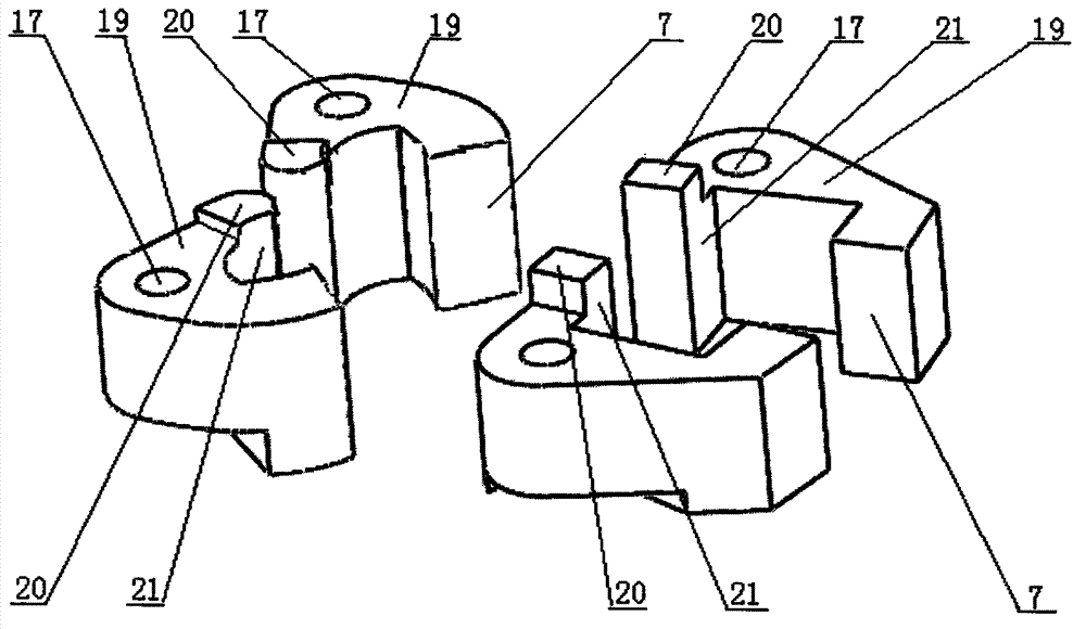 Independently-targeted hole-free socket