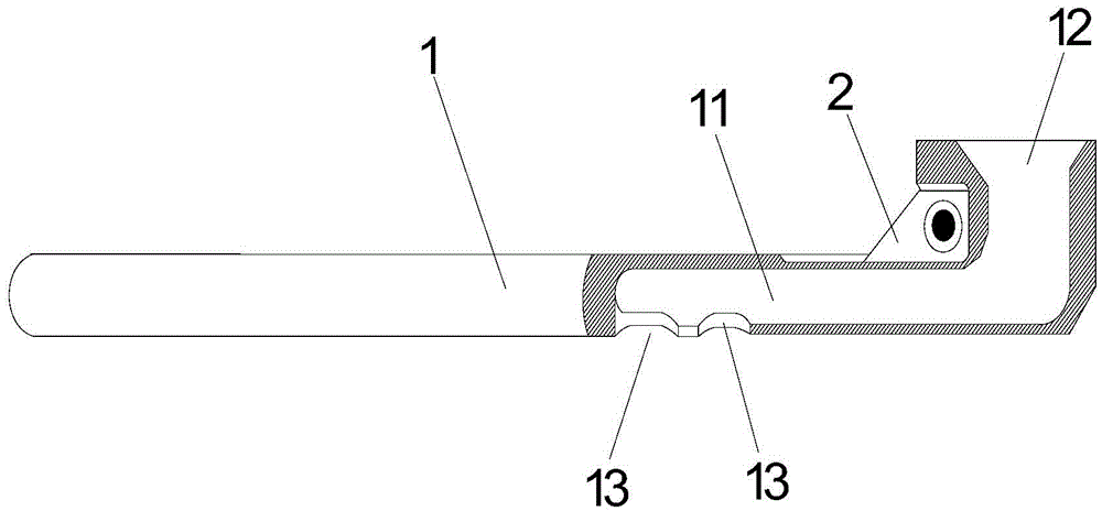 Novel inflating structure for airbag inflator