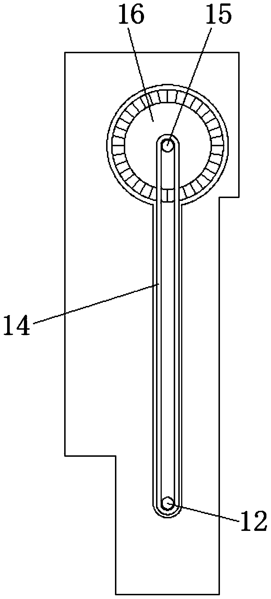 Integrated treatment device for co-treatment of industrial sewage and waste gas