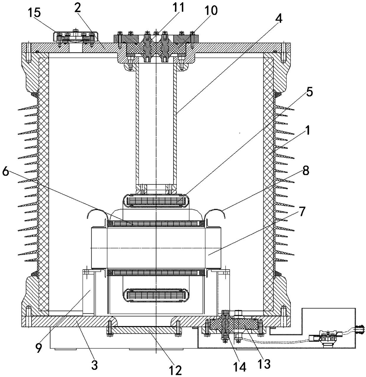 118KV power supply transformer