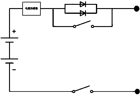 Floating charge protection type lithium iron phosphate storage battery and application thereof to direct current system of electric power engineering