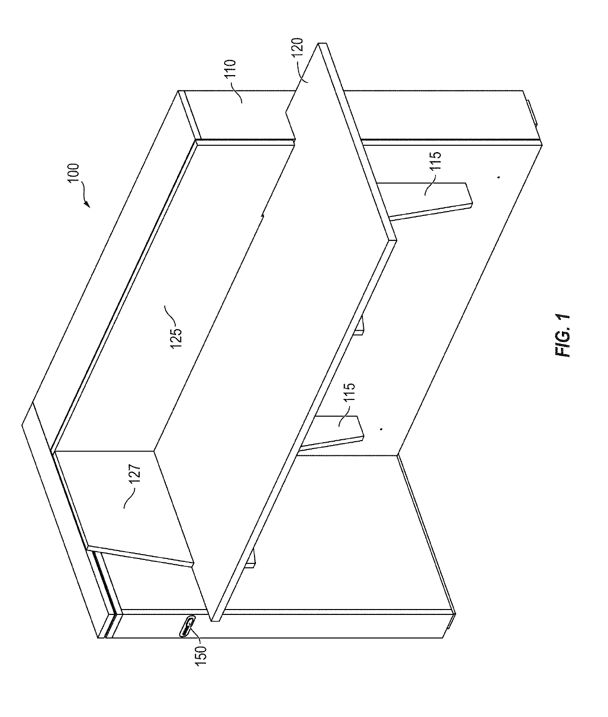 Variable height desk