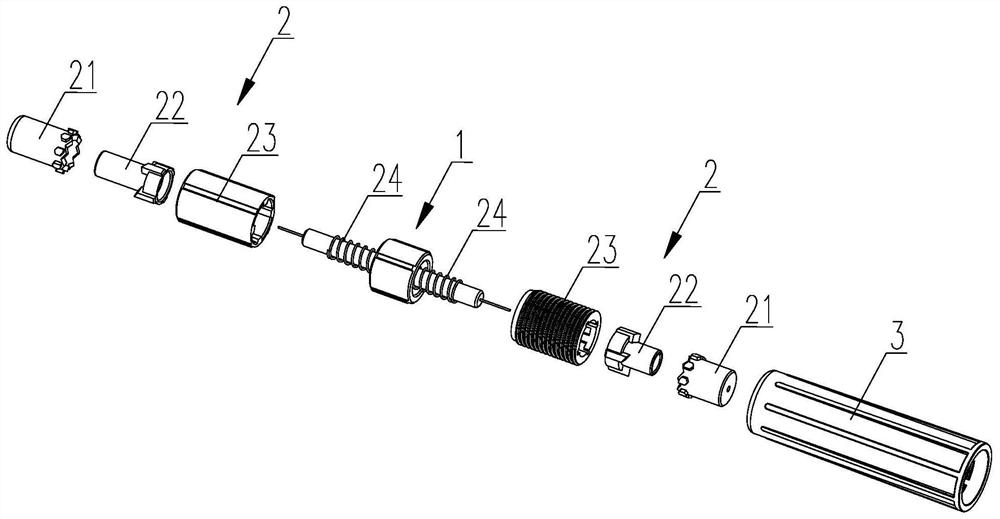 Hidden self-destruction needle head