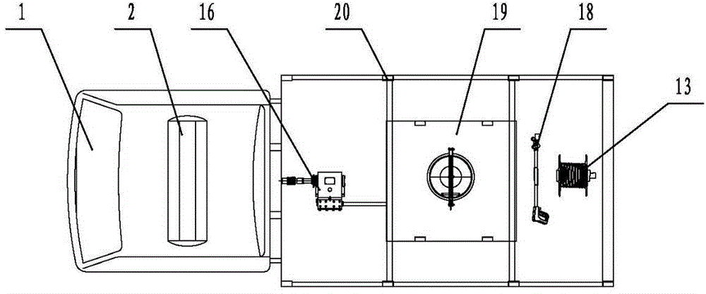 High-pressure and fine-water-mist multifunctional vehicle