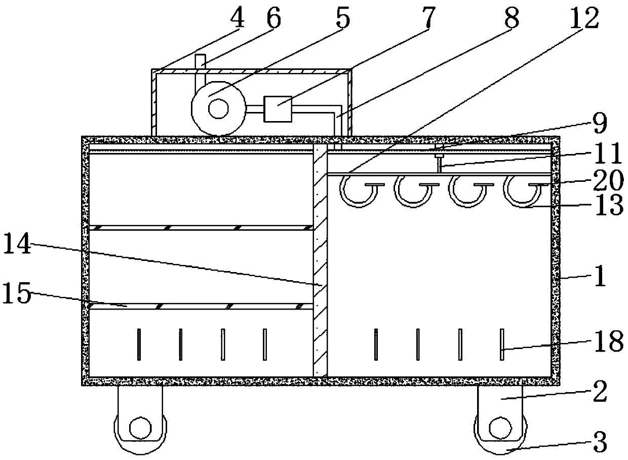 Multifunctional clothing storage device