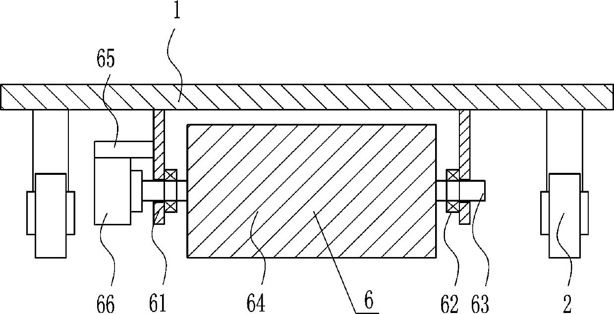 A water-bound gravel paving device for road construction