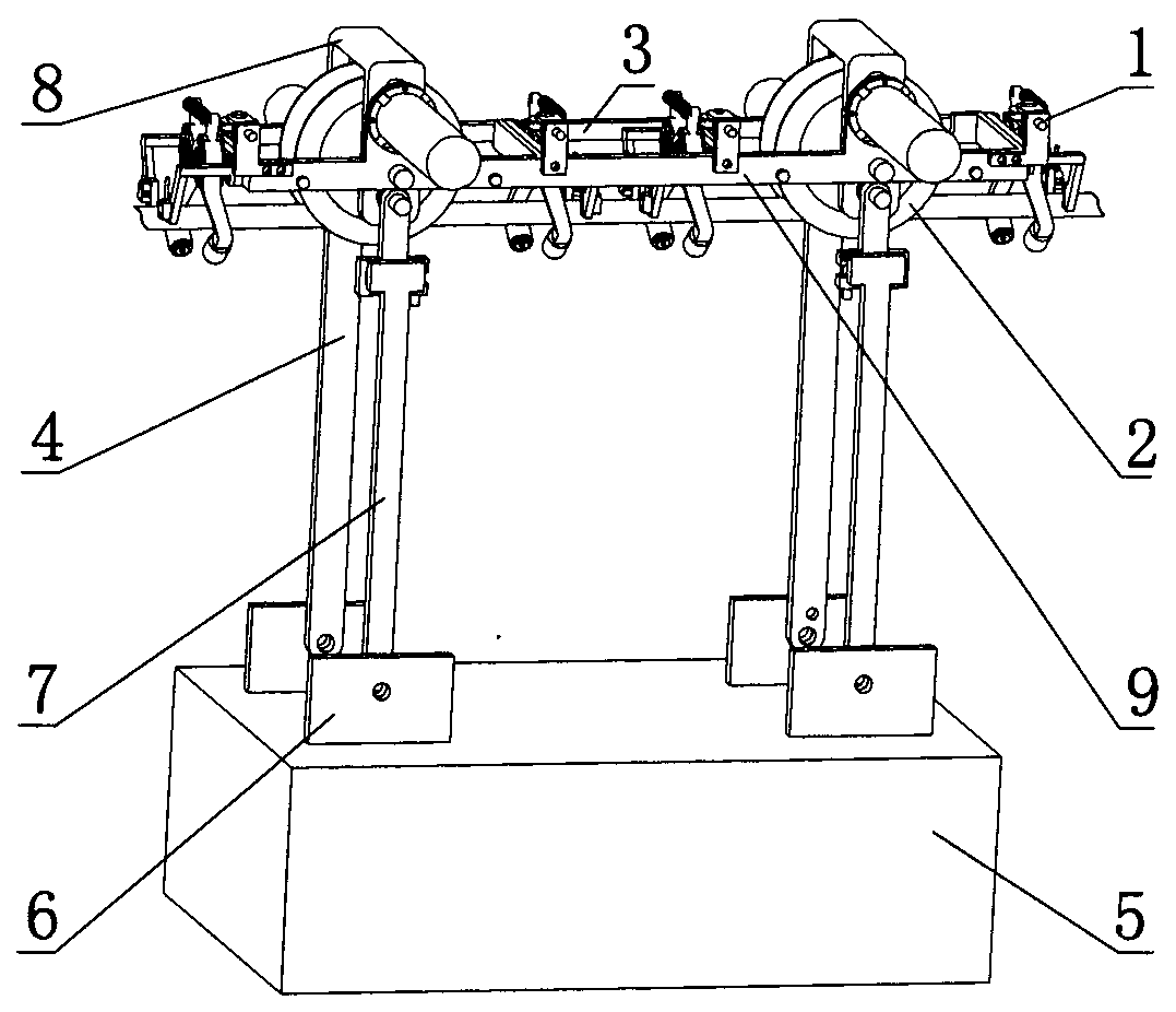 Planetary metamorphic mobile mechanism