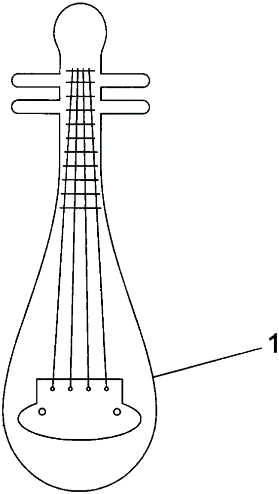 Bamboo-stump musical instrument