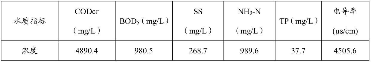 Municipal solid waste landfill waste leachate treatment device and method