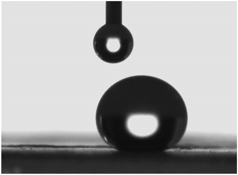 Preparation method for super-hydrophobic polypropylene film