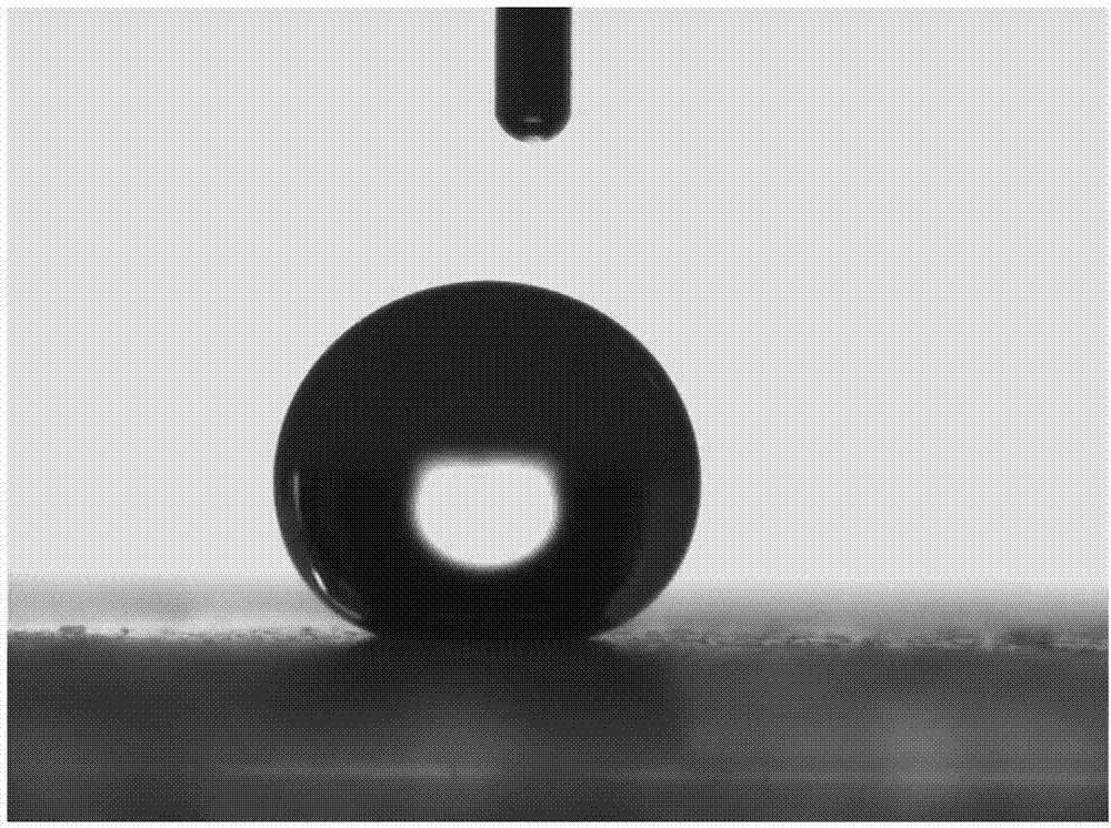 Preparation method for super-hydrophobic polypropylene film