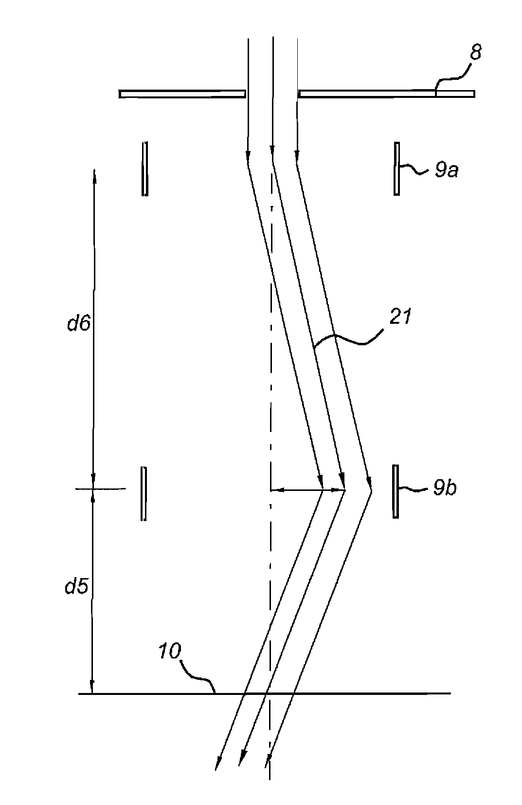 Projection lens arrangement