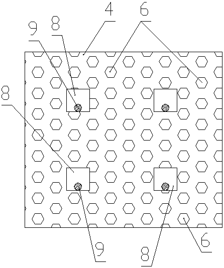 Mud-sand-water filtering device for laboratories and vibration anti-blocking method