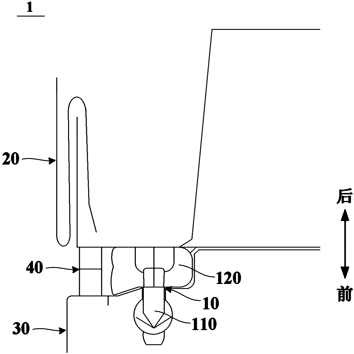 Door seal for refrigeration and freezing device and refrigeration and freezing device