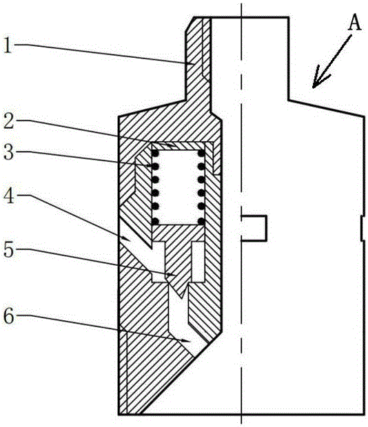 Single-tube drill for improving loose washable stratum recovery factor