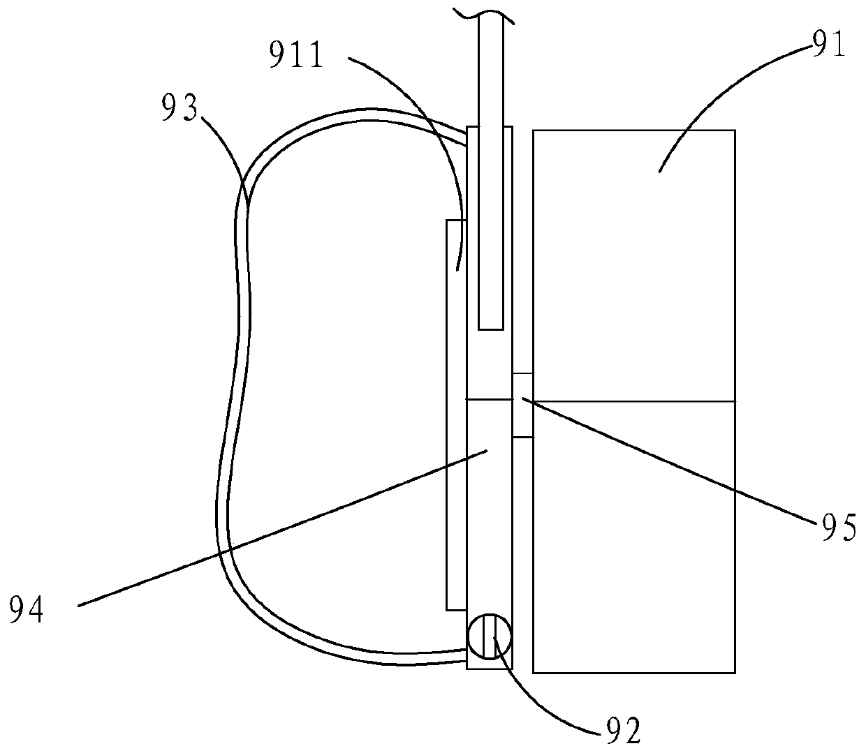 A backpack with multi-cavity structure and rainproof function