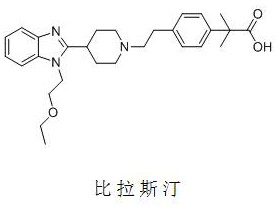 A kind of synthetic method of bilastine intermediate