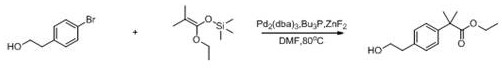 A kind of synthetic method of bilastine intermediate