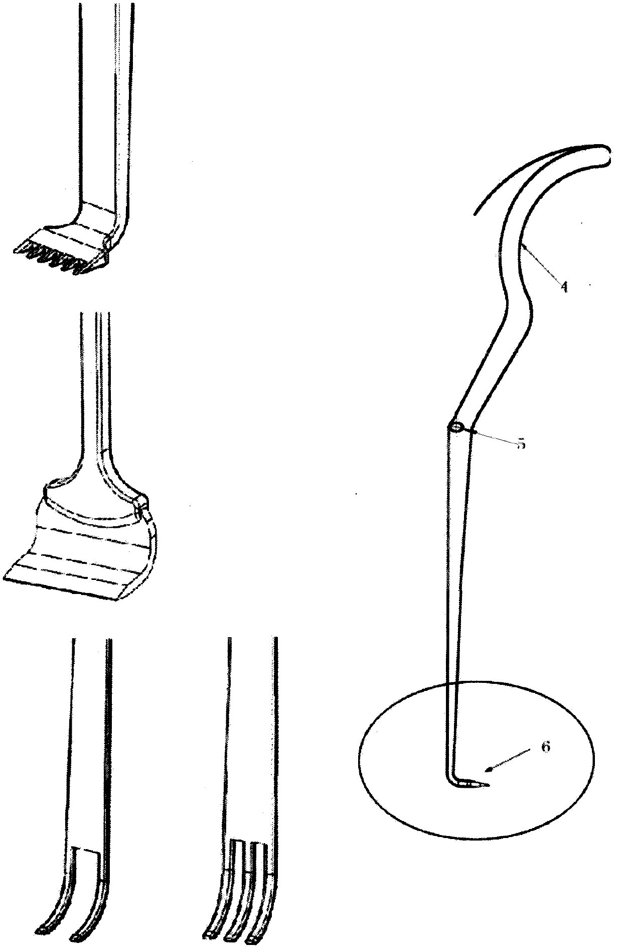 Novel scalp dilator for skull defect repair surgery