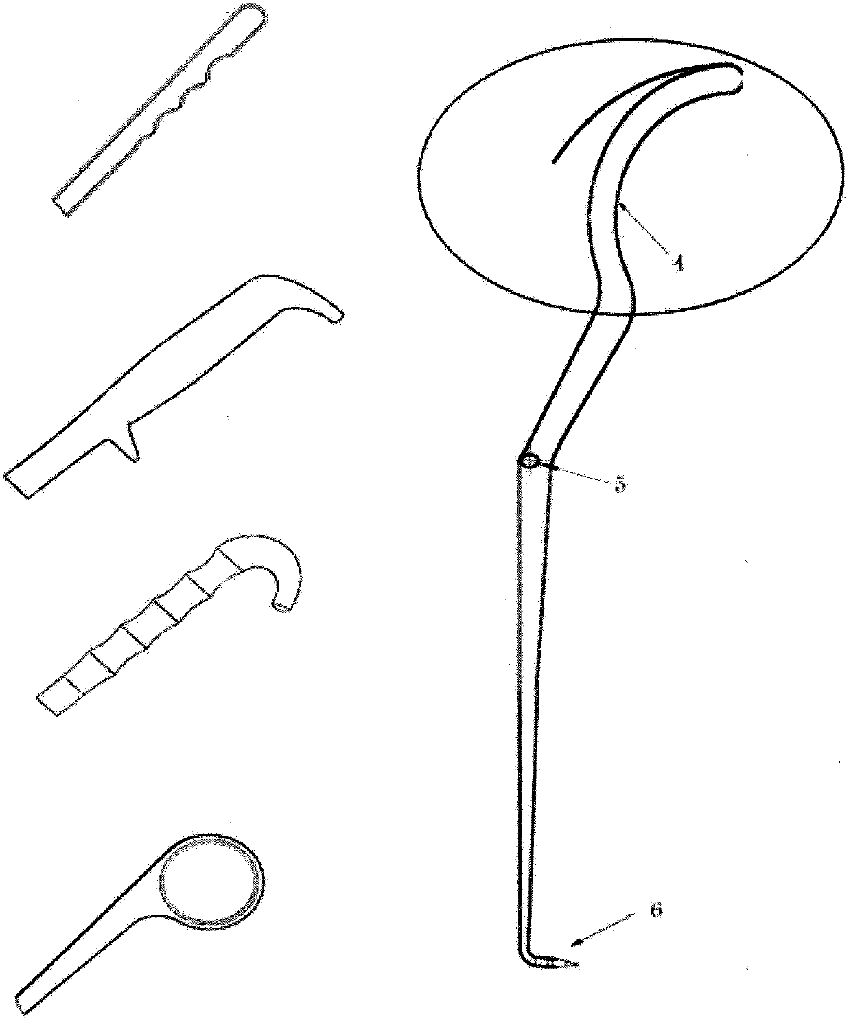 Novel scalp dilator for skull defect repair surgery