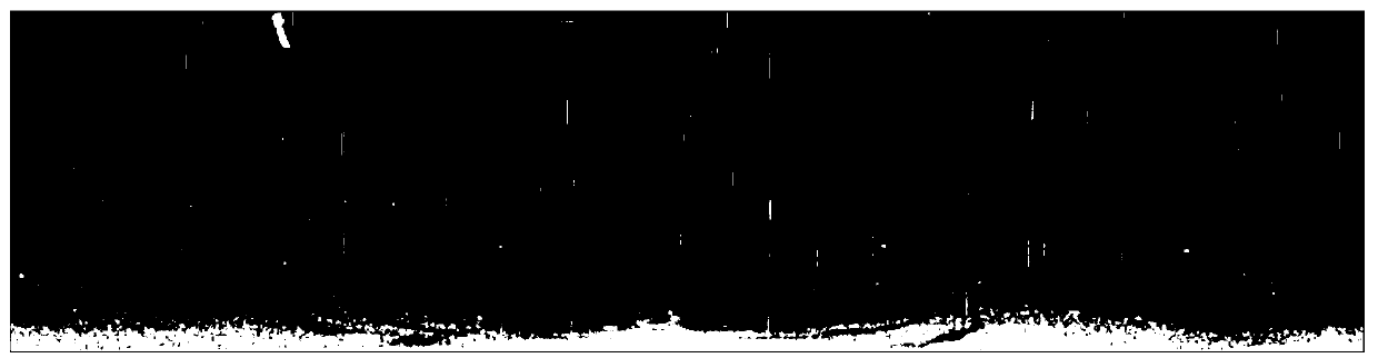 Shipborne radar image oil spilling monitoring method based on a local adaptive threshold value