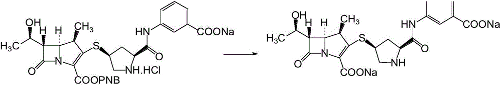 A kind of ertapenem, ertapenem side chain and preparation method thereof