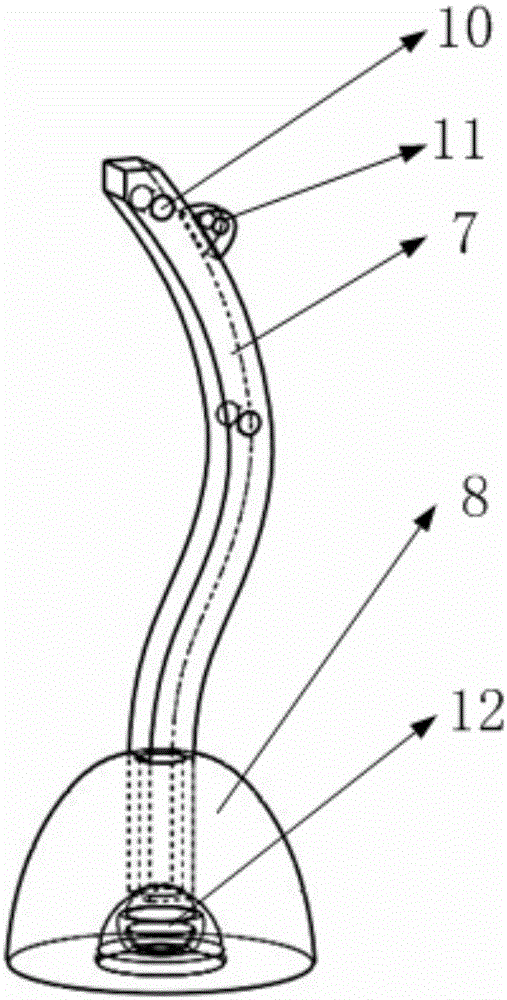 Safety road pillar based on weight block buffering